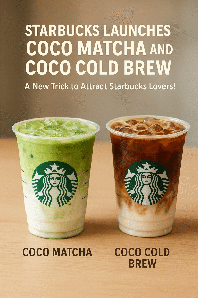 Starbucks Launches Coco Matcha