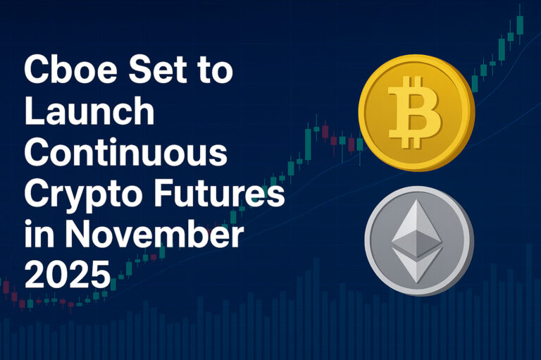 Cboe Set to Launch Continuous Crypto Futures in November 2025