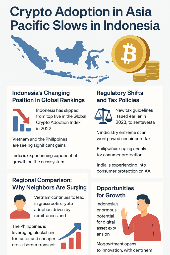 Crypto Adoption in Asia Pacific Slows in Indonesia