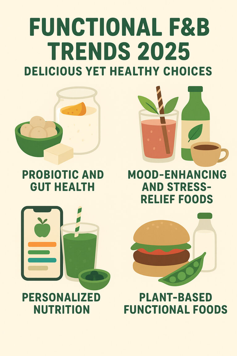 Functional F&B Trends 2025: Delicious Yet Healthy Choices