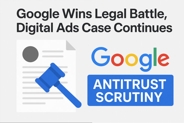 Google Wins Legal Battle, Digital Ads Case Continues