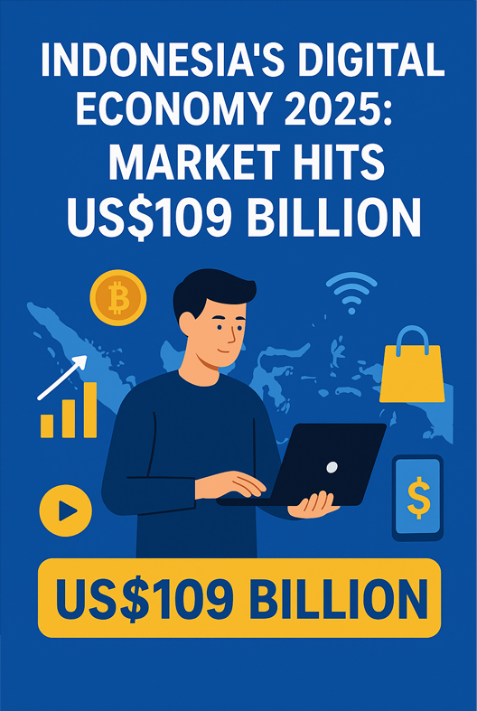 Indonesia’s Digital Economy 2025: Market Hits US$109 Billion