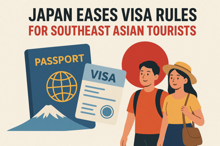 Japan Eases Visa Rules for Southeast Asian Tourists