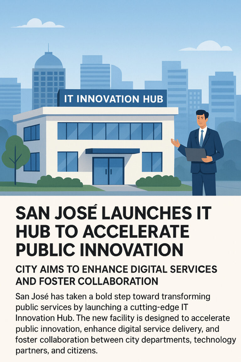 San José Launches IT Hub to Accelerate Public Innovation