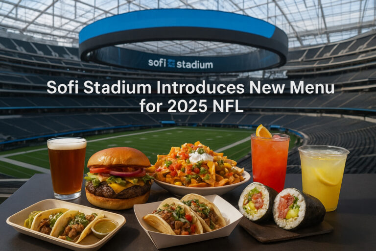 Sofi Stadium Introduces New Menu for 2025 NFL