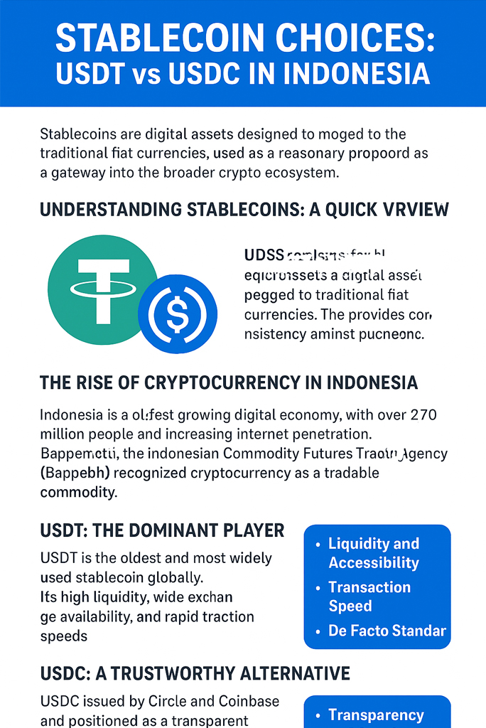 Stablecoin Choices: USDT vs USDC in Indonesia