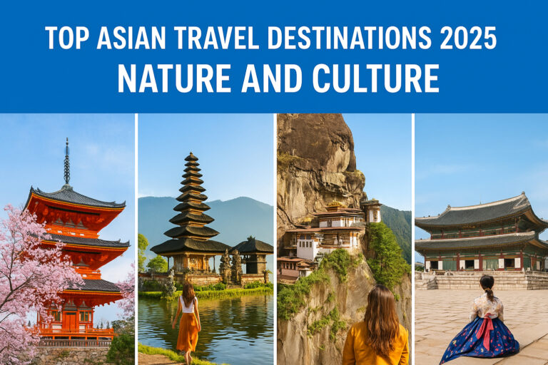 Top Asian Travel Destinations 2025: Nature and Culture