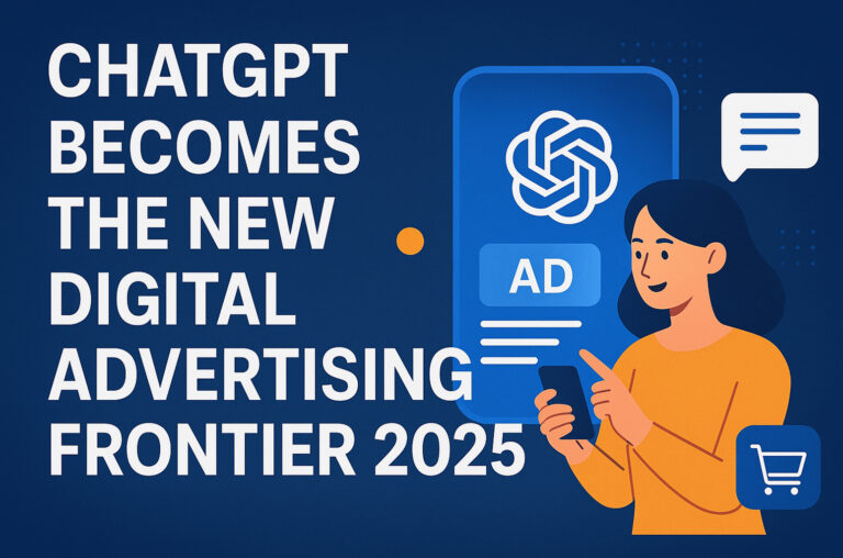 ChatGPT Becomes the New Digital Advertising Frontier 2025