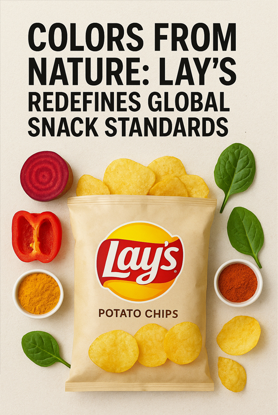 Colors from Nature: Lay’s Redefines Global Snack Standards