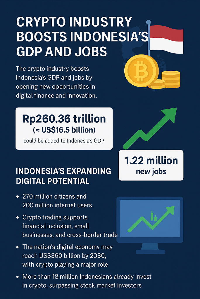 Crypto Industry Boosts Indonesia’s GDP and Jobs