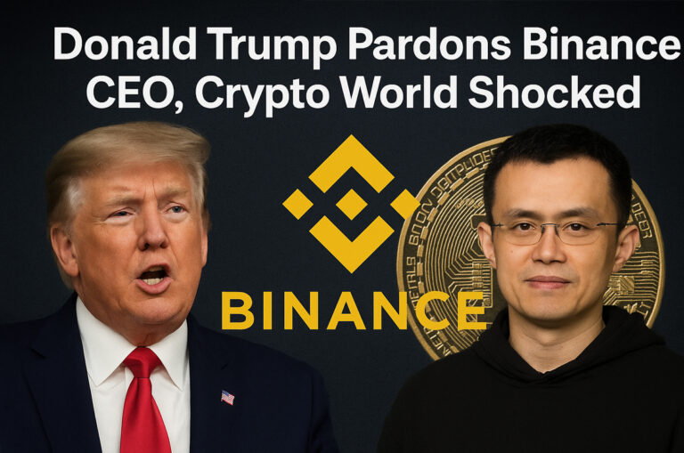 Donald Trump Pardons Binance CEO, Crypto World Shocked