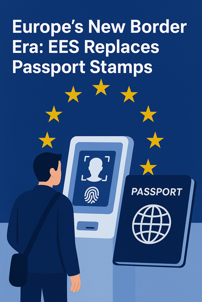 Europe’s New Border Era: EES Replaces Passport Stamps