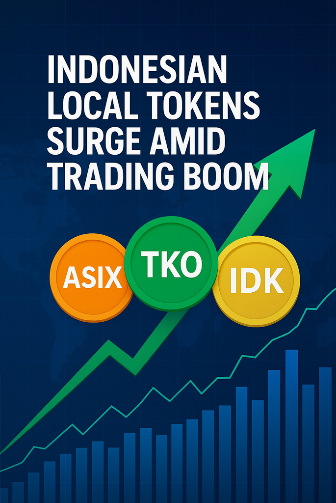 Indonesian Local Tokens Surge Amid Trading Boom