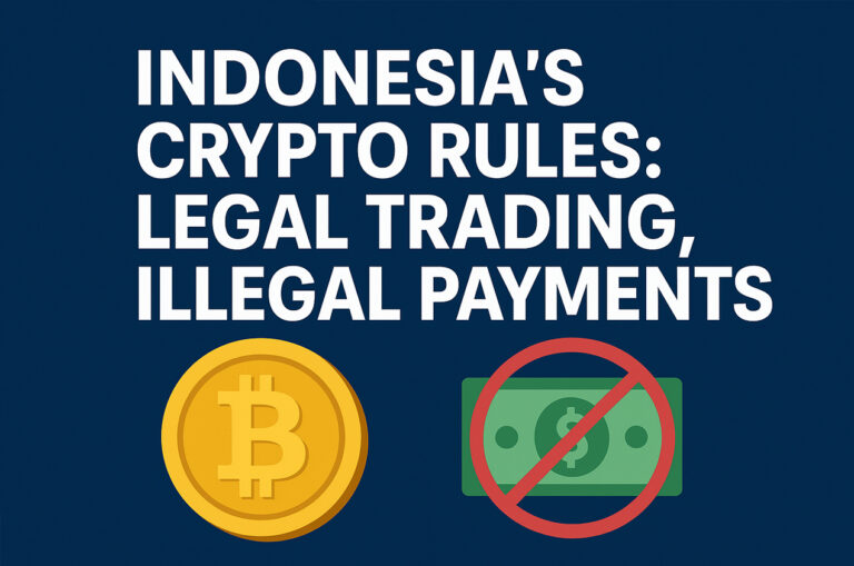 Indonesia’s Crypto Rules: Legal Trading, Illegal Payments