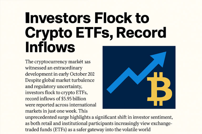 Investors Flock to Crypto ETFs, Record Inflows