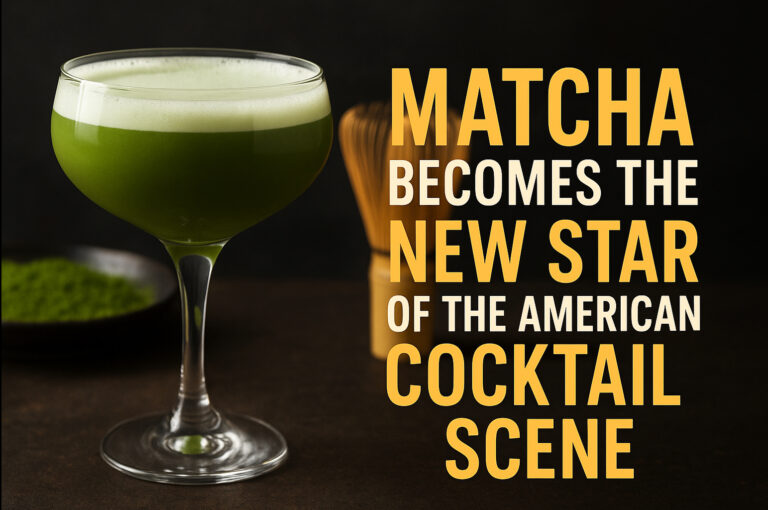 Matcha Becomes the New Star of the American Cocktail Scene