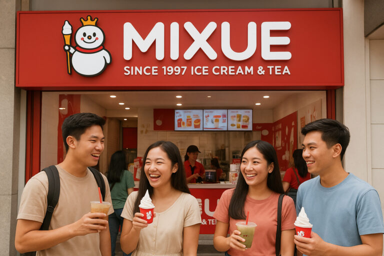 Mixue Takes Over Southeast Asia with Affordable Drinks