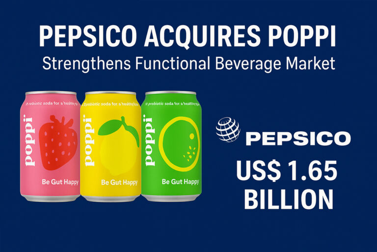 PepsiCo Acquires Poppi, Strengthens Functional Beverage Market